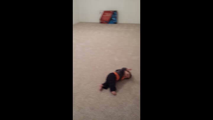 Playing In My New Home